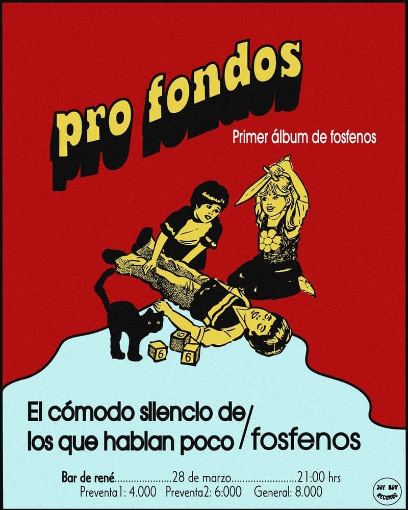 El cómodo silencio de los que hablan poco / fosfenos