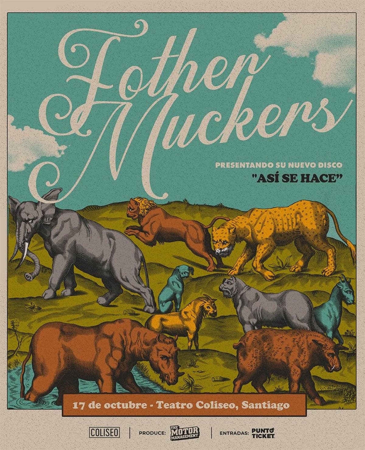 Fother Muckers presentando "Asi se Hace"