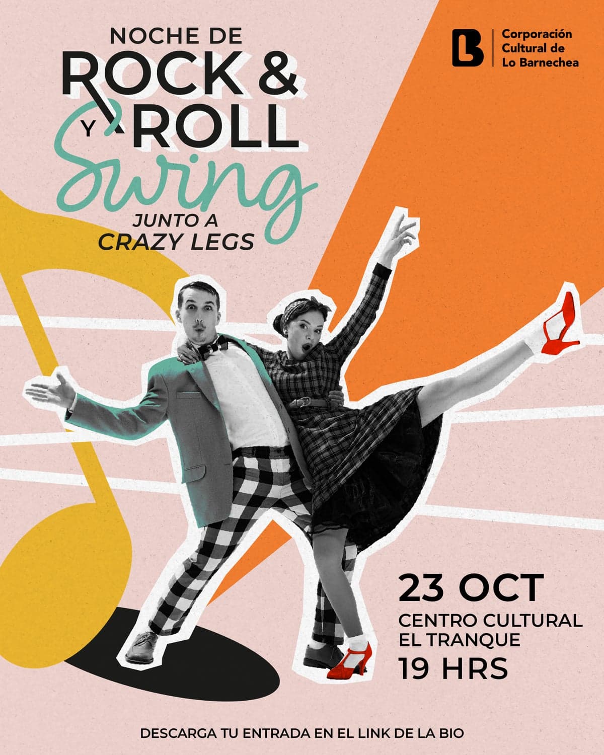Noche de rock and roll y swing junto a Crazy Legs