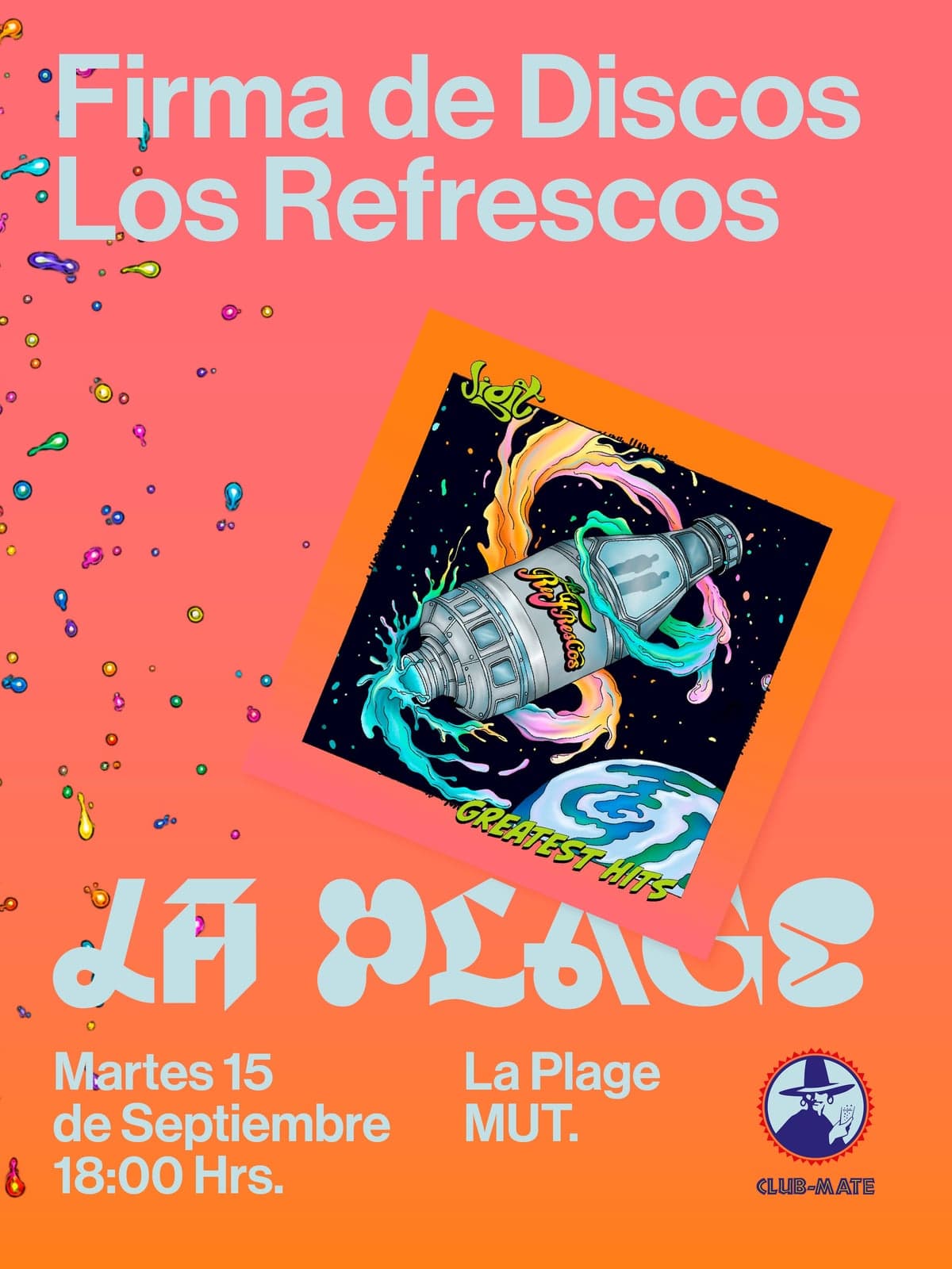 Firma de Discos - Los Refrescos