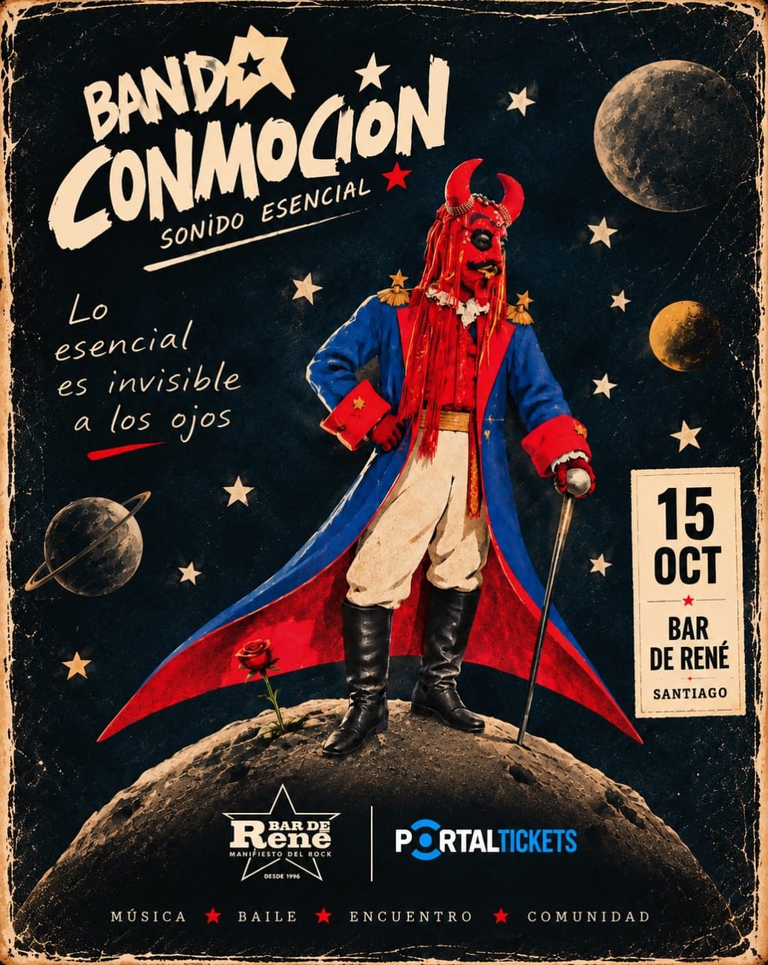 Banda Conmoción en Bar de René