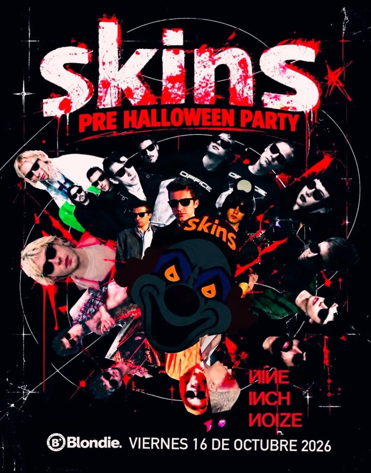 Skins Pre-Halloween Party en Blondie