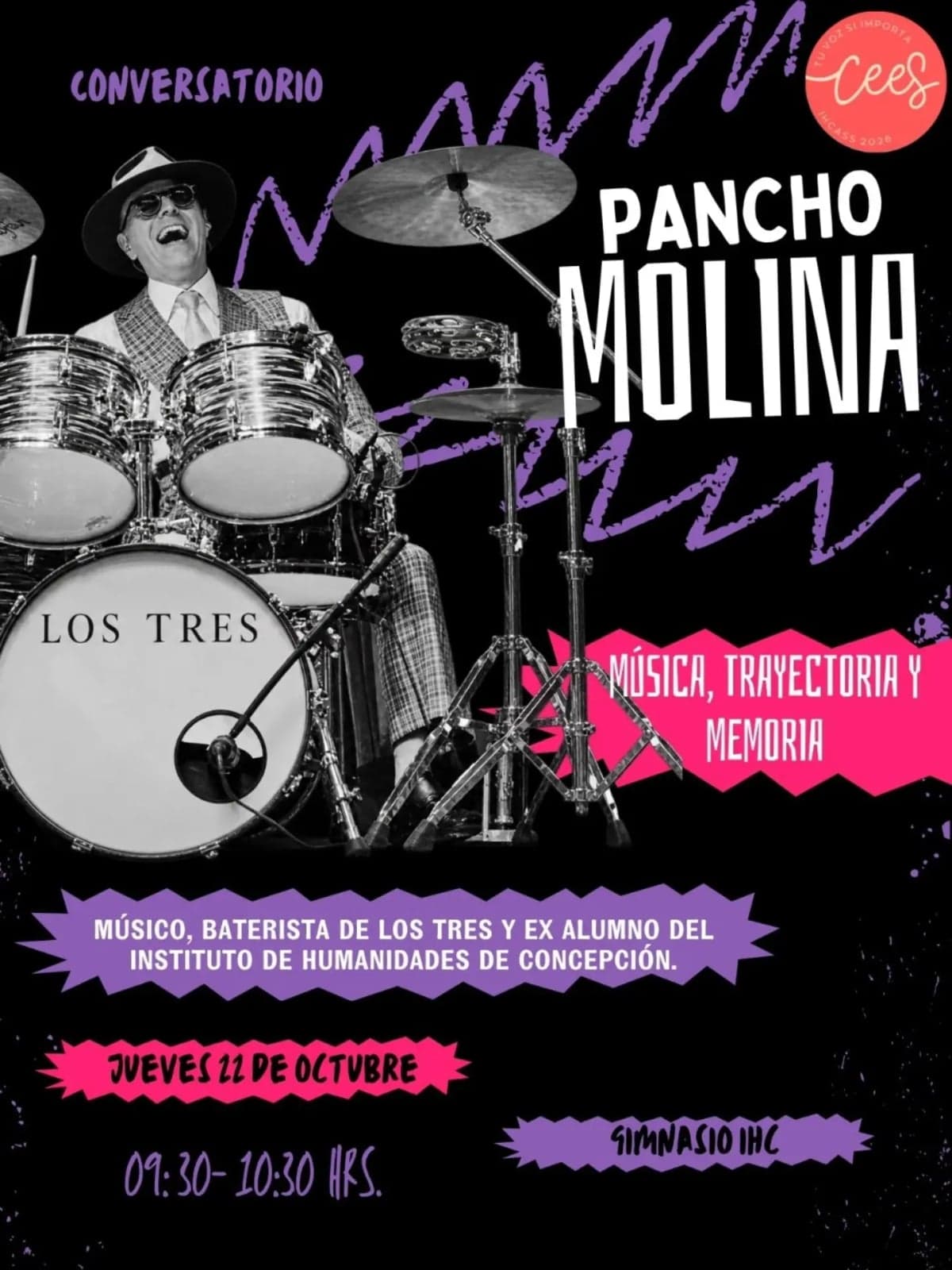 Pancho Molina en Gimnasio IHC
