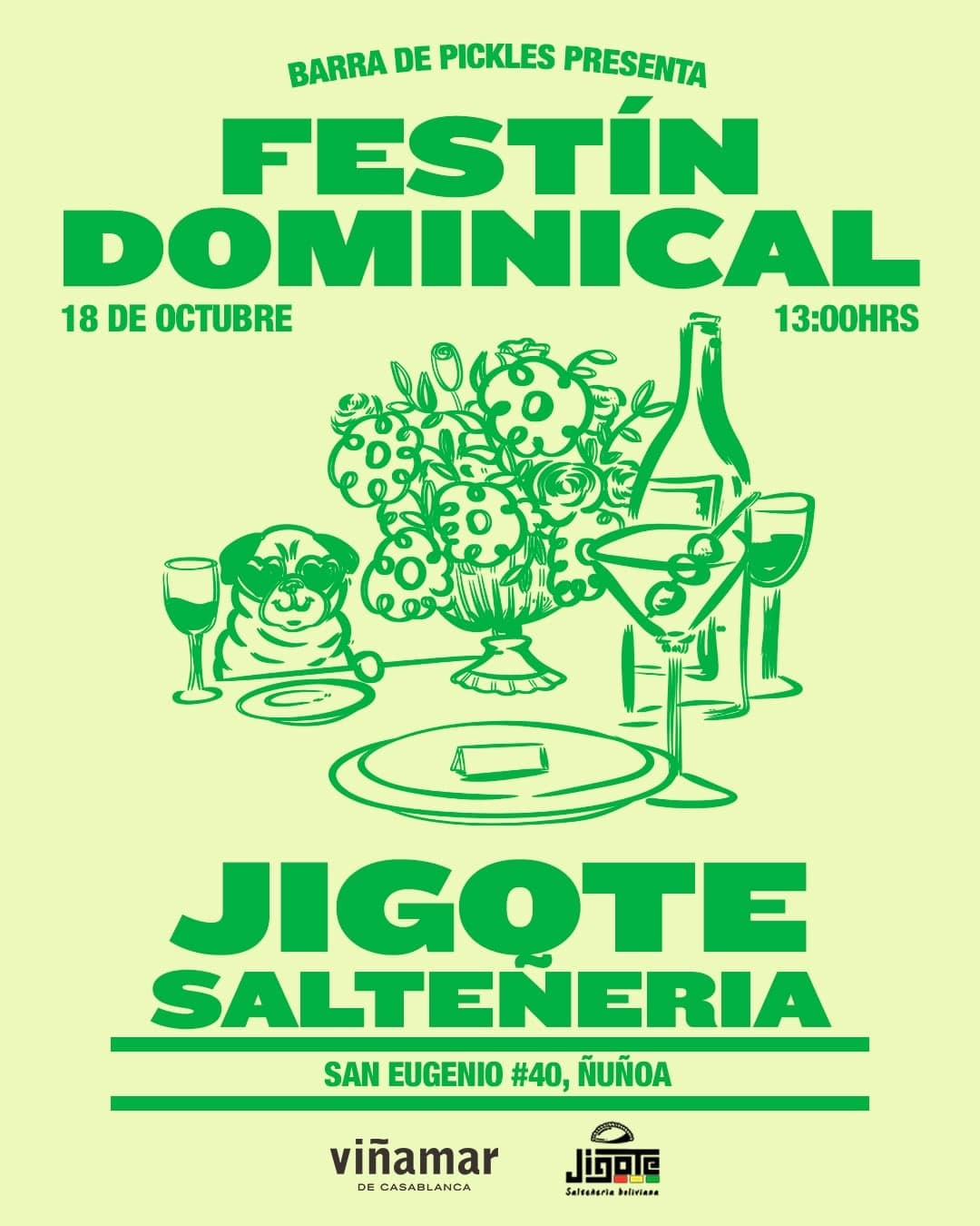 Festín Dominical en Barra de Pickles
