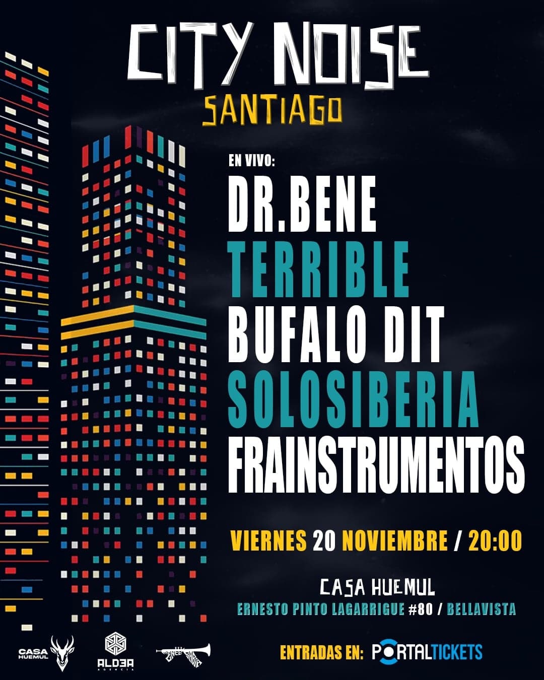 City Noise en Casa Huemul