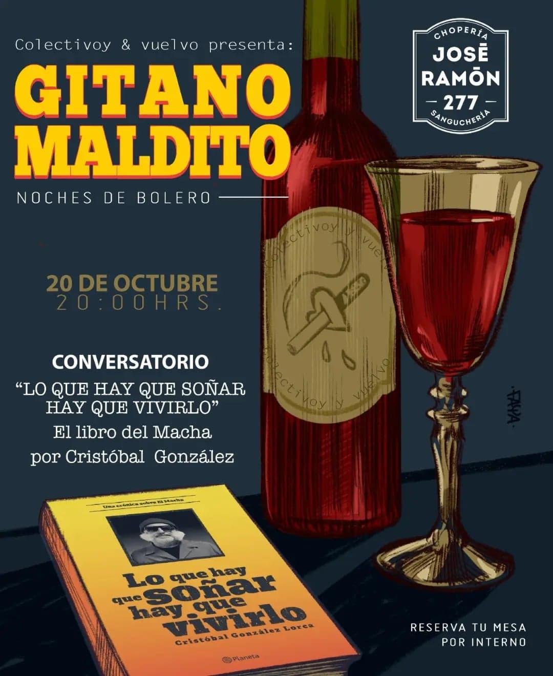 Gitano Maldito en Chopería José Ramón 277