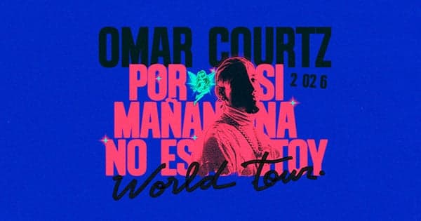 Omar Courtz en Movistar Arena